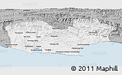Gray 3D Map of KNYSNA