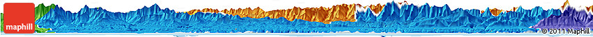Political Horizon Map of KNYSNA