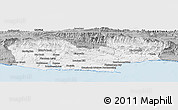 Gray Panoramic Map of KNYSNA