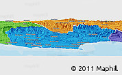 Political Panoramic Map of KNYSNA