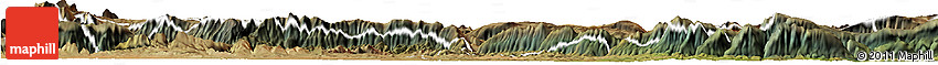 Satellite Horizon Map of MONTAGU