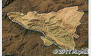 Satellite Map of MONTAGU, darken