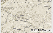 Shaded Relief Map of MONTAGU