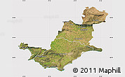 Satellite Map of SWELLENDAM, cropped outside