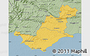 Savanna Style Map of SWELLENDAM