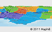 Political Panoramic Map of SWELLENDAM