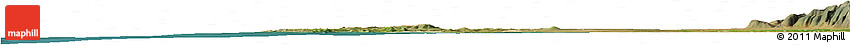 Satellite Horizon Map of VREDENBURG