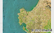 Satellite Map of VREDENBURG
