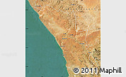 Satellite Map of VREDENDAL