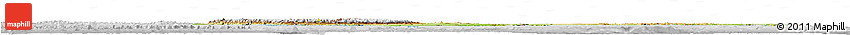 Physical Horizon Map of South America, lighten, desaturated