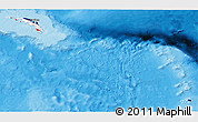 Flag 3D Map of South Georgia and the South Sandwich Islands, political outside