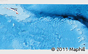 Flag 3D Map of South Georgia and the South Sandwich Islands, political shades outside