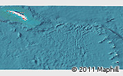 Flag 3D Map of South Georgia and the South Sandwich Islands, satellite outside