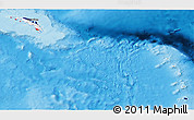 Flag 3D Map of South Georgia and the South Sandwich Islands, shaded relief outside