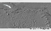 Satellite 3D Map of South Georgia and the South Sandwich Islands, desaturated