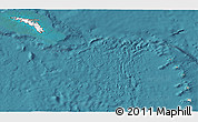 Satellite 3D Map of South Georgia and the South Sandwich Islands, shaded relief outside, satellite sea