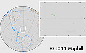Savanna Style Location Map of South Georgia and the South Sandwich Islands, lighten, desaturated