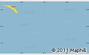 Savanna Style Simple Map of South Georgia and the South Sandwich Islands