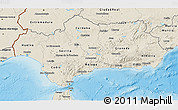 Shaded Relief 3D Map of Andalucia