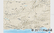 Shaded Relief 3D Map of Granada