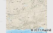 Shaded Relief Map of Granada