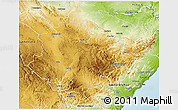 Physical 3D Map of Teruel