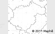 Blank Simple Map of Teruel, no labels