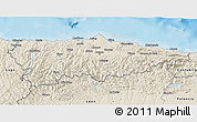 Shaded Relief 3D Map of Asturias