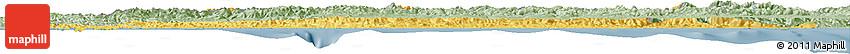 Savanna Style Horizon Map of Asturias