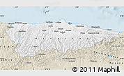Classic Style Map of Asturias