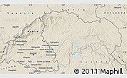 Shaded Relief Map of Guadalajara