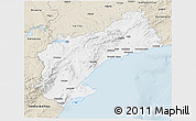 Classic Style 3D Map of Tarragona