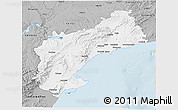 Gray 3D Map of Tarragona