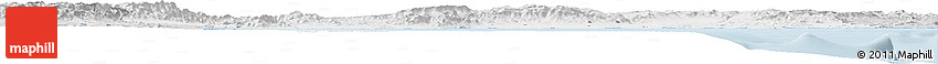 Silver Style Horizon Map of Tarragona Silver Style Horizon Map of Tarragona