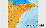 Political Map of Alicante