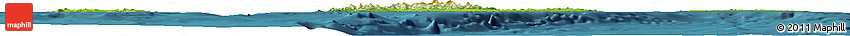 Physical Horizon Map of Islas Baleares, satellite outside