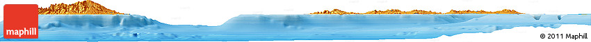Political Horizon Map of Las Palmas