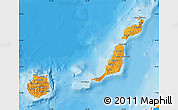 Political Map of Las Palmas