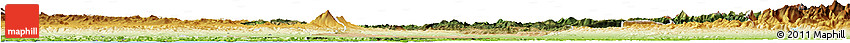 Satellite Horizon Map of Navarra, physical outside