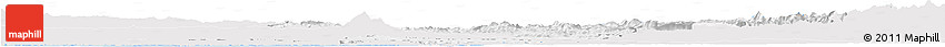 Silver Style Horizon Map of Navarra, single color outside