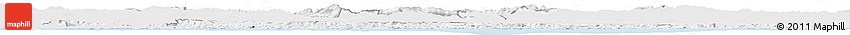 Silver Style Horizon Map of País Vasco, single color outside