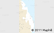 Classic Style Simple Map of Eastern