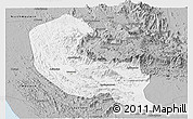 Gray Panoramic Map of Sabaragamuwa