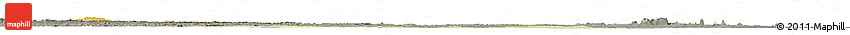 Physical Horizon Map of Bahr El Ghazal, darken, semi-desaturated