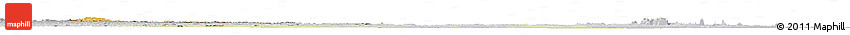 Physical Horizon Map of Bahr El Ghazal, desaturated