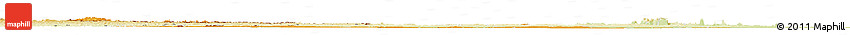 Political Shades Horizon Map of Bahr El Ghazal, physical outside