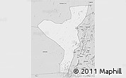 Silver Style 3D Map of Kurmuk