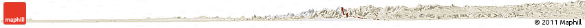Classic Style Horizon Map of Kurmuk Classic Style Horizon Map of Kurmuk