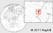 Blank Location Map of Kurmuk