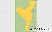 Savanna Style Simple Map of Kurmuk